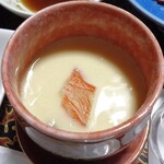 玉の湯旅館 - 夕食（茶碗蒸し）