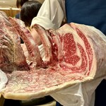 洋食 おがた - いつかは"あか牛"のリブロースも食べてみたい