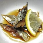 玉の湯旅館 - 夕食（ニシン山椒漬け）