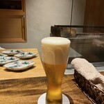 温石 - 最初は生ビール