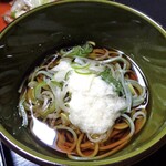 玉の湯旅館 - 夕食（よもぎ蕎麦）