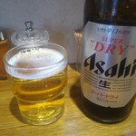 中華そばや 和凡 - 瓶ビール