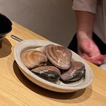 温石 - 大ぶりな蛤です