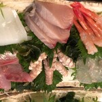 魚のてらさか - 刺身の盛り合わせ