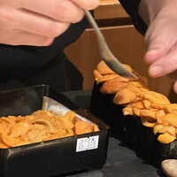 鮨 水天一碧 - これでもかとウニ！