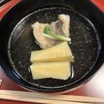 日本料理 新茶家 - メバルと筍　筍の香と歯触り