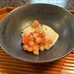 日本料理 新茶家 - 白ごま白味噌苺　味が深い