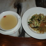 全聚徳 - ランチの上海焼きそば