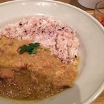 クックコープカフェ - 鳥肉カレー