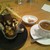 ザ コンランショップ カフェ   - 料理写真:チョコレートパフェ＆ダブルエスプレッソ