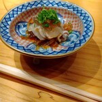 肴と鮨 津作 - トラフグのたたき