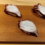 肴と鮨 津作 - 蛸寿司