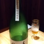 肴と鮨 津作 - よこやま 純米吟醸 SILVER 超辛7 生酒