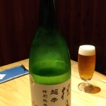 肴と鮨 津作 - 桂月超辛口　特別純米酒