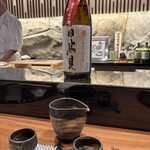 鮨 くまくら - 日本酒　日高見