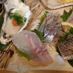 Sushi To Sake Tooiya - 刺身五種盛り
