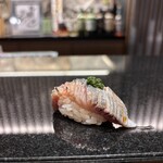 鮨 くまくら - 石川県産鰯/生姜とネギ
