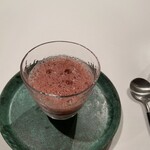 Takumi - バラのブラマンジェ。秀逸な美味しさです。