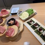 和牛放題の殿堂 秋葉原 肉屋横丁 焼肉 - 