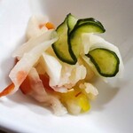 とんかつ成蔵 - ピクルス