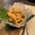 地酒と道産食材 一笑 - 海水うに