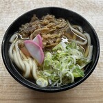 ぷらっとぴっと 7・8番ホーム - かしわうどん