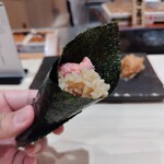 銀座のみこ寿司 - とろ手巻き