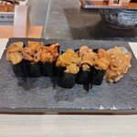 銀座のみこ寿司 - うに3種 x 2セット