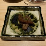 鮨処 池上 - アオリイカ三升漬け