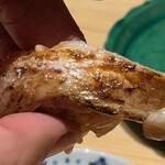 鮨処 池上 - ノドグロ炙り