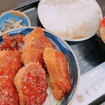 お食事処 むらい 仙台店 - ひれかつ丼ソース1900円