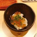 鮨鷹 - タチポン＠羅臼産（出汁割りポン酢ジュレ）
