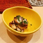 鮨鷹 - タコの柔らか煮のナムル