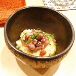 鮨鷹 - 究極のTKG（トロの漬け＆卵かけご飯）