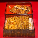 八べえ - 鰻重 蒲焼き　白焼き