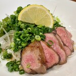 牛たん料理 閣 - 牛タンたたきハーフ