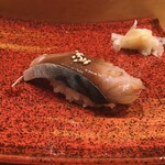 鮨鷹 - サバ醤油漬け（※追加）  