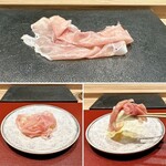 パルコ フィエラ - 鹿児島産黒豚プロシュートクルード＆出来立て自家製モッツァレラ