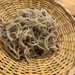 新町蕎麦切り てるてる - 2枚盛り＋1枚挽きぐるみ十割変更
            1900円＋200円