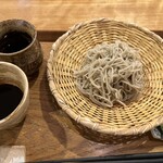 Shimmachi Soba Kiri Teru Teru - 2枚盛り＋1枚挽きぐるみ十割変更
                      1900円＋200円