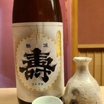 緒方 - お酒②磐城　壽　純米大吟醸　亀ノ尾(山形)
      米品種:山形県長井産亀ノ尾100%、精米歩合:40%