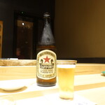 Sushidokoro Ikegami - 最初はビール