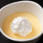 Rich custard pudding that melts in your mouth