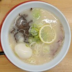 Hakata Tonkotsu Ramen Izumiya - 塩ラーメン味玉トッピング