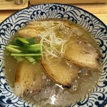 Ra xamen hideto - らぁ麺　塩　手打ち麺