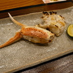 銀座おかもと - ７．焼き松葉ガニ　2014.1.2x
