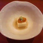 高鮨 - 湯葉豆腐　出汁の旨みが最高です！