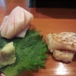 高鮨 - 鰤、のどぐろ炙り　ヤバいぐらい美味しいです