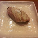 高鮨 - 穴子　宮古島の雪塩で