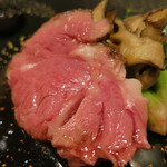 レストラン ラッセ - 26年1月　石田めん羊牧場　仔羊のロースト　アップ